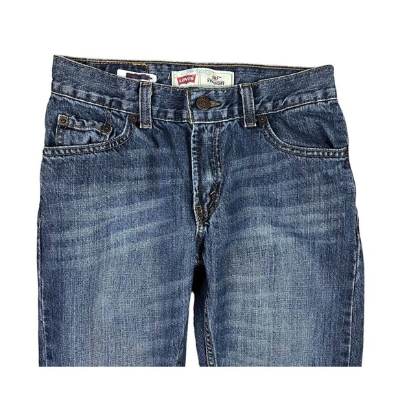LEVI'S 505 Jeans  Boys Size 10 reg  Straight Leg Jeans - Picture 3 of 9